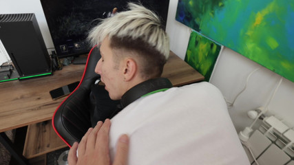 Stepdad Fucked a Cute Twink in the Mouth and Hole, Filling It with Sperm