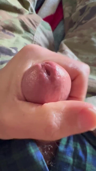 Some New Boxers to Make as My New Cum Rag! Feels Great to Get Hard My Cock Just Slides Down My Leg