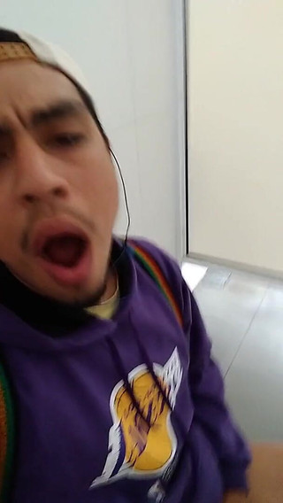 Masturbation in a Naturgy Bathroom