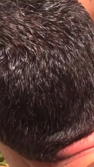 French bottom fucked bareback in the swimming pool by 2 rented boys