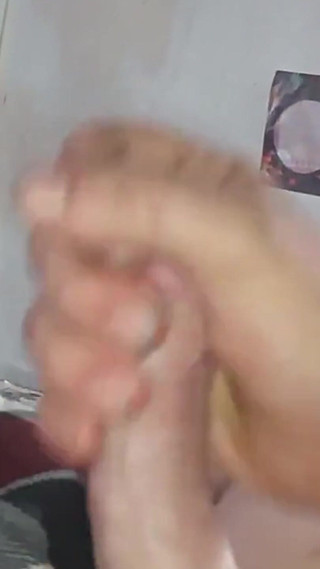 Stroking Cock Till Cums