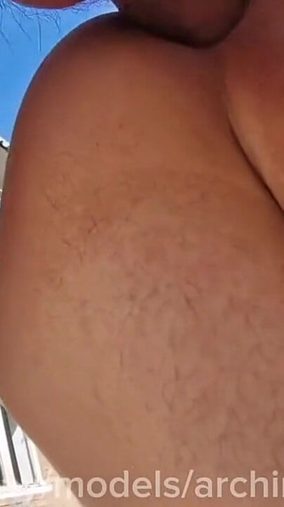 Factory Fuck, Sissy Femboy and Boss, Right in the Yard at Work