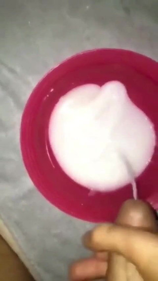 300 ML sperm handjob massive cumshot