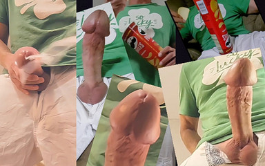 My Favorite Snack Makes a Big Cock and Big Cumshot