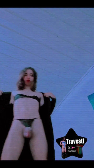 I'm a Naughty Taking off My Coat and Getting Naked in My Panties and Bra