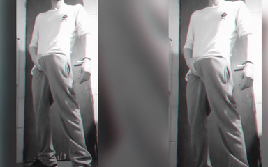 Young Boy Tries to Masturbate in the College Bathroom