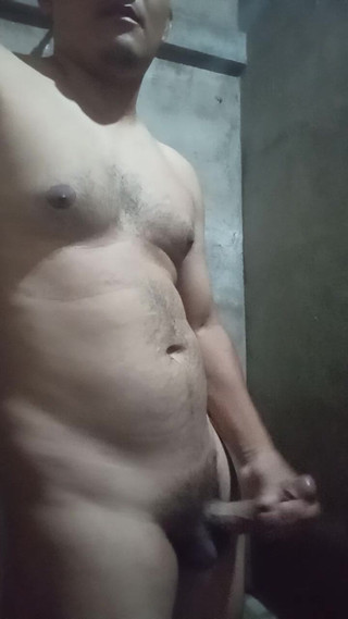 Jerking Off and Cumming at Home