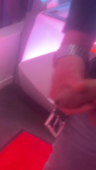 Boy Shows Cock in Tanning Place