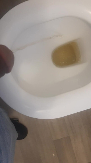 Pissing in Womens Toilet