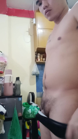 Kitchen Masturbation