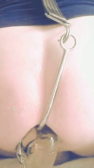 Juic Dildo Ride and Anal Hook in My Ass 2