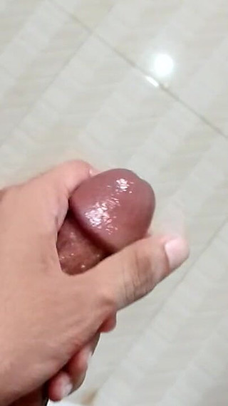 Pre Cum as Lubricant to Masturbate