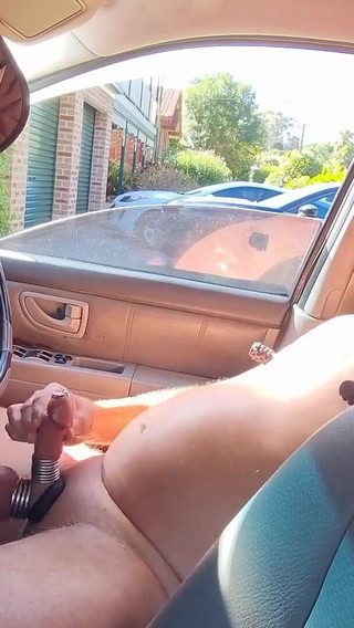 Wank in the Car