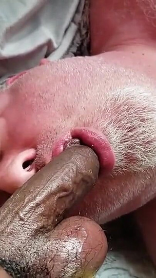 Bear Jerks off with Cum on His Feet