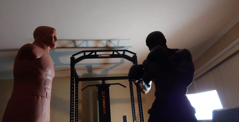 Boxing Workout Today I Always Track My Calories Because the Human Body Naturally Wants to Put the Weight Back on It Lost