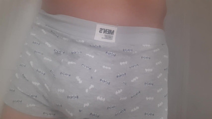 Bathroom Piss in Underpants
