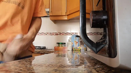 Watch Me Cum on the Kitchen Counter