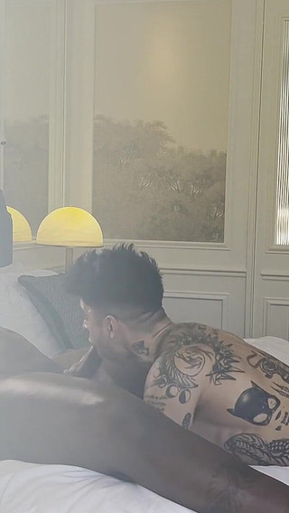 Caught Stepdaddy Black Fucking Sexy Tatted Man