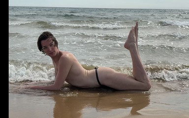 Femboy on Holiday Big Cumshot Swimming Named in Pool and Boating