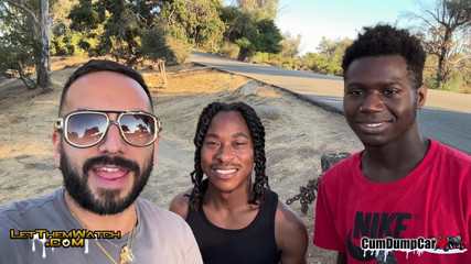 Cum Dump Car BBC Fucks Black Ass Public Letthemwatch