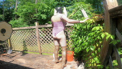 Gigantic Fake Tits Jon Scarecrow Bts Photoshoot Jackoff Cum Shot Finish