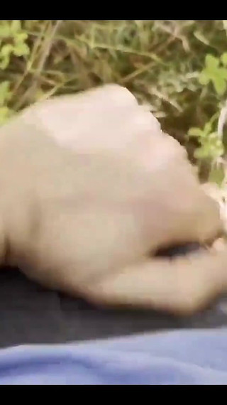 Horny Guy Sneaks Into the Woods to Jack off