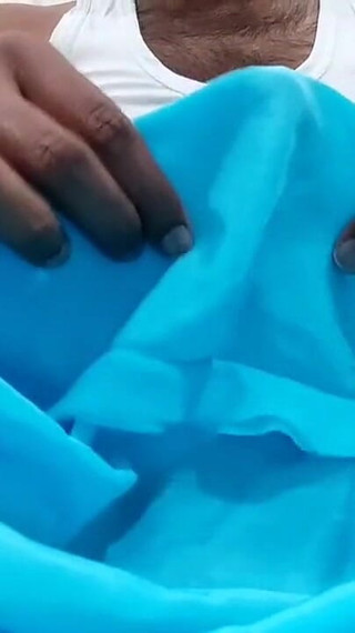 Satin Silk Handjob Porn - Stepsister Salwar Rub on Dick Head (88)