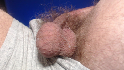 Straight Hairy Cock, Cumshot, Feet in Cum