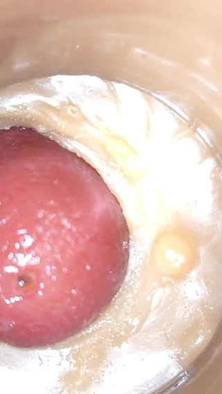 Camera 4K in Anal Cervix POV, Tiny Cucked by Giant ''couple'', Cum in Anal and Creampie - Asmr