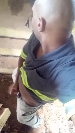 On the Building's Stairs, Hitting One