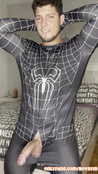 Spiderman Supercock Cum
