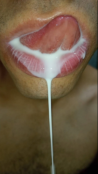 Cum in My Mouth, Play with Your Cum, and Swallow It, Sexy Femboy