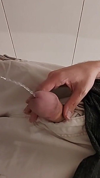 Urinal Pissing and Stroking