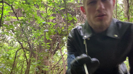 Leather Dominant Smoking Cigarette