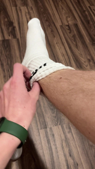 Feet, Socks and My Dick