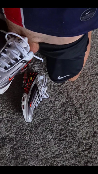 Fucked Hard After Playing with Nike Tn