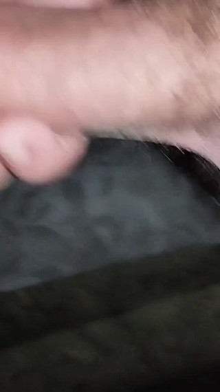 Quick Close up Cumshot with Dropping Sounds of Cum on the Floor