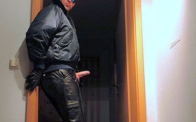 Leather Cop 36