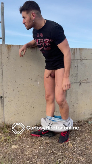 Naked in the Middle of Nowhere - Hector Shows up to Jerk Me off