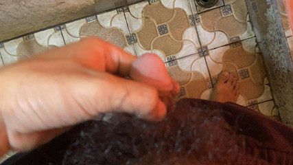 A Private Moment in the Bathroom Time for Myself