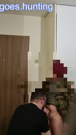 Swiss straight military recruit seduced