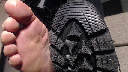 Leather Boots - Foot Fetish