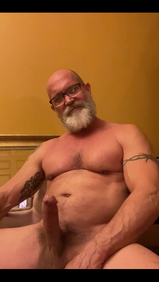 I Got a Video Request From a Fan, so I Sat Down and Showed Him My Big Stepdaddy Cock, Stroked It Out for Him, and Blew a Big Load