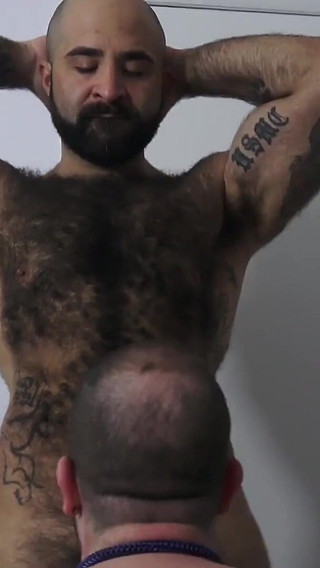 Barebackthathole Tattooed Gays Atlas Grant and Chip Young Bareback After Rimjob