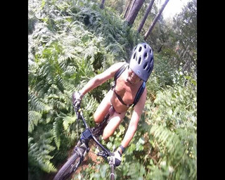 Day in the Woods on My Bike