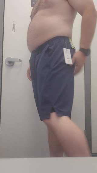 In the Fitting Room Again.