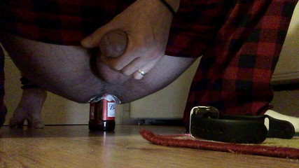 Anal bottle insertion