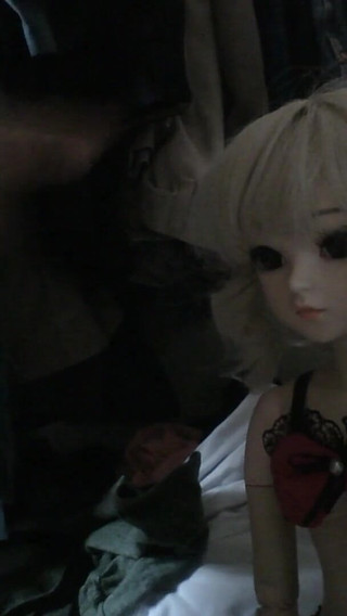 Cumming on alessa lingerie