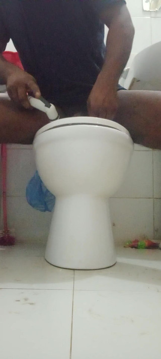 Desi Boy Playing Alone