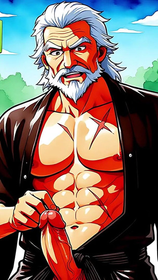 Anime and Manga Inspired Erotic Man Art Set